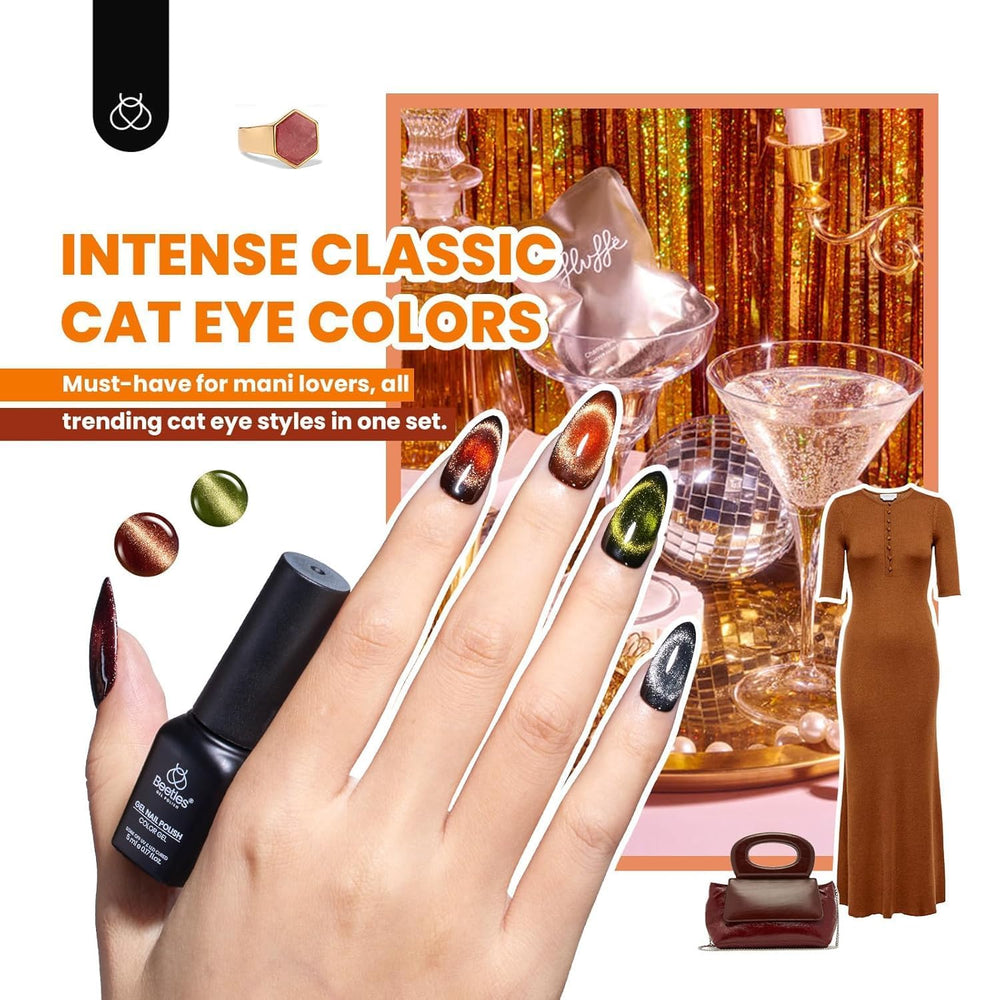 Beetles matte top coat provides chic velvet finish and smudge resistance.