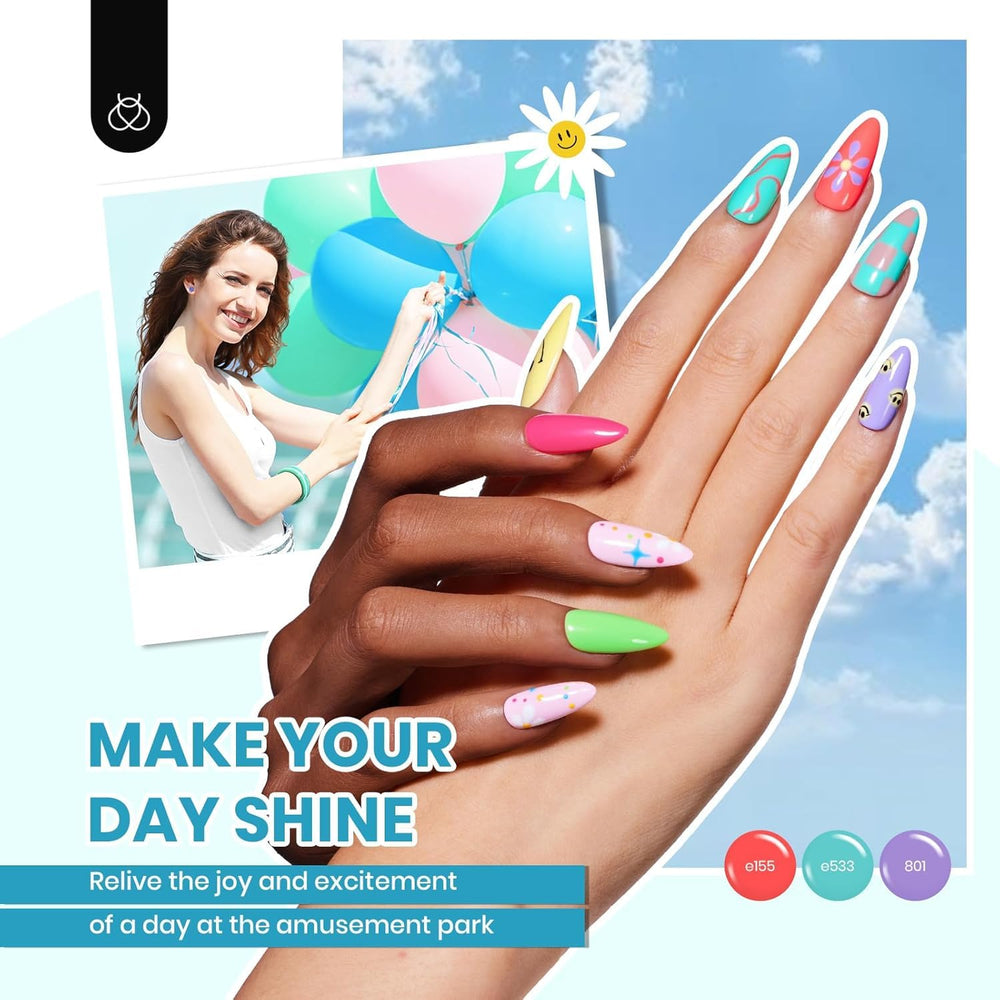 Beetles matte top coat for a chic, velvety finish