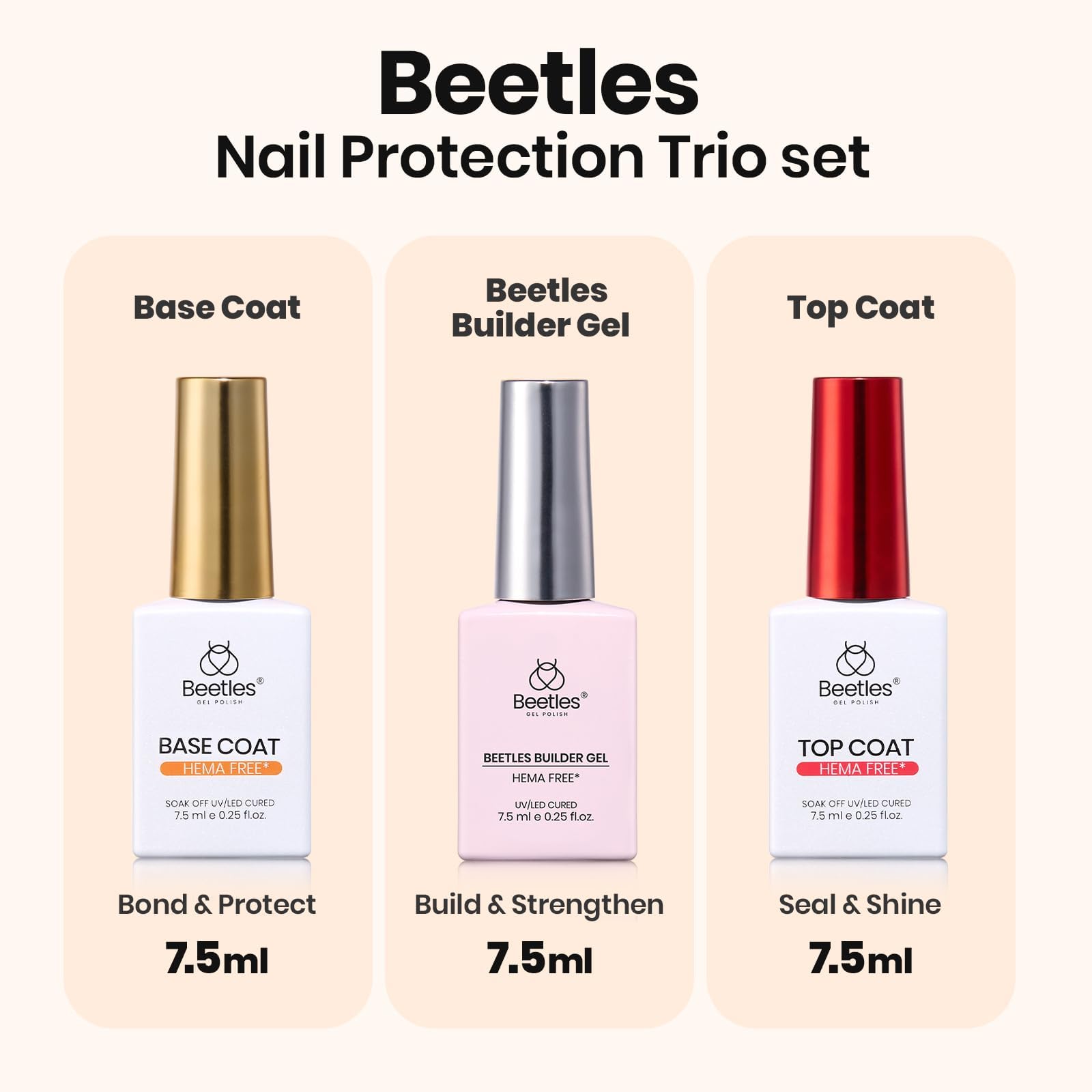 Beetles mini lamp supports efficient curing during sessions.