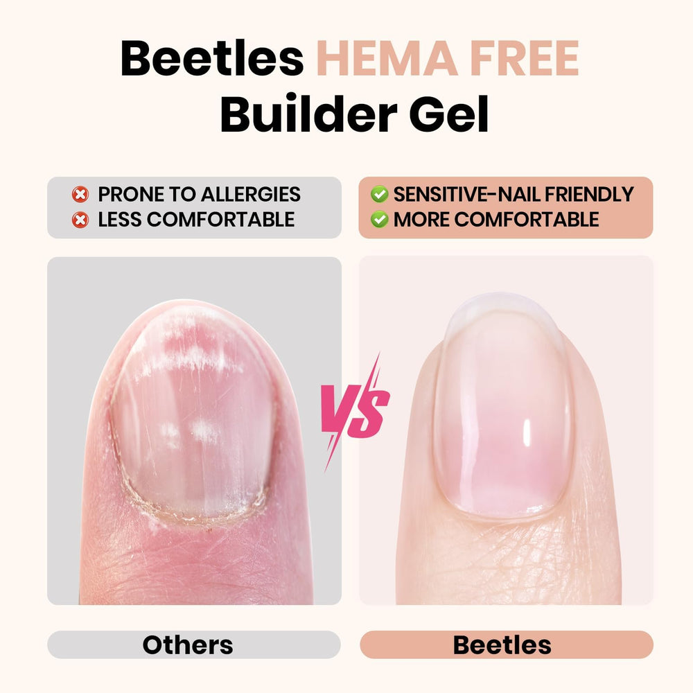 Beetles mini UV-LED lamp enables quick at-home curing.