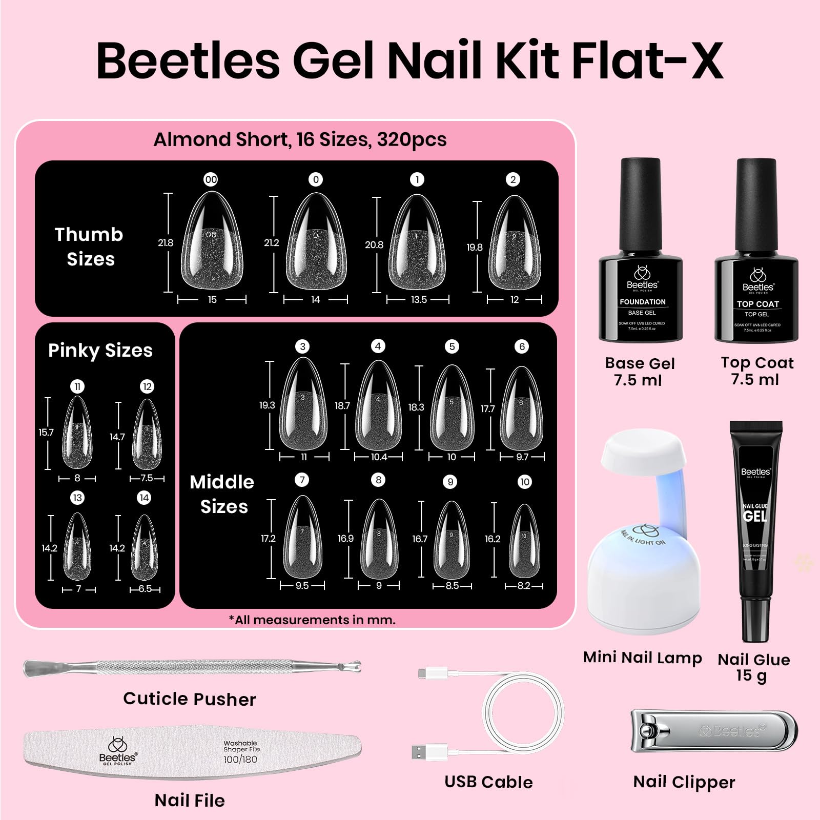 Beetles Mini UV Nail Lamp in-use, compact cure for at-home nails.