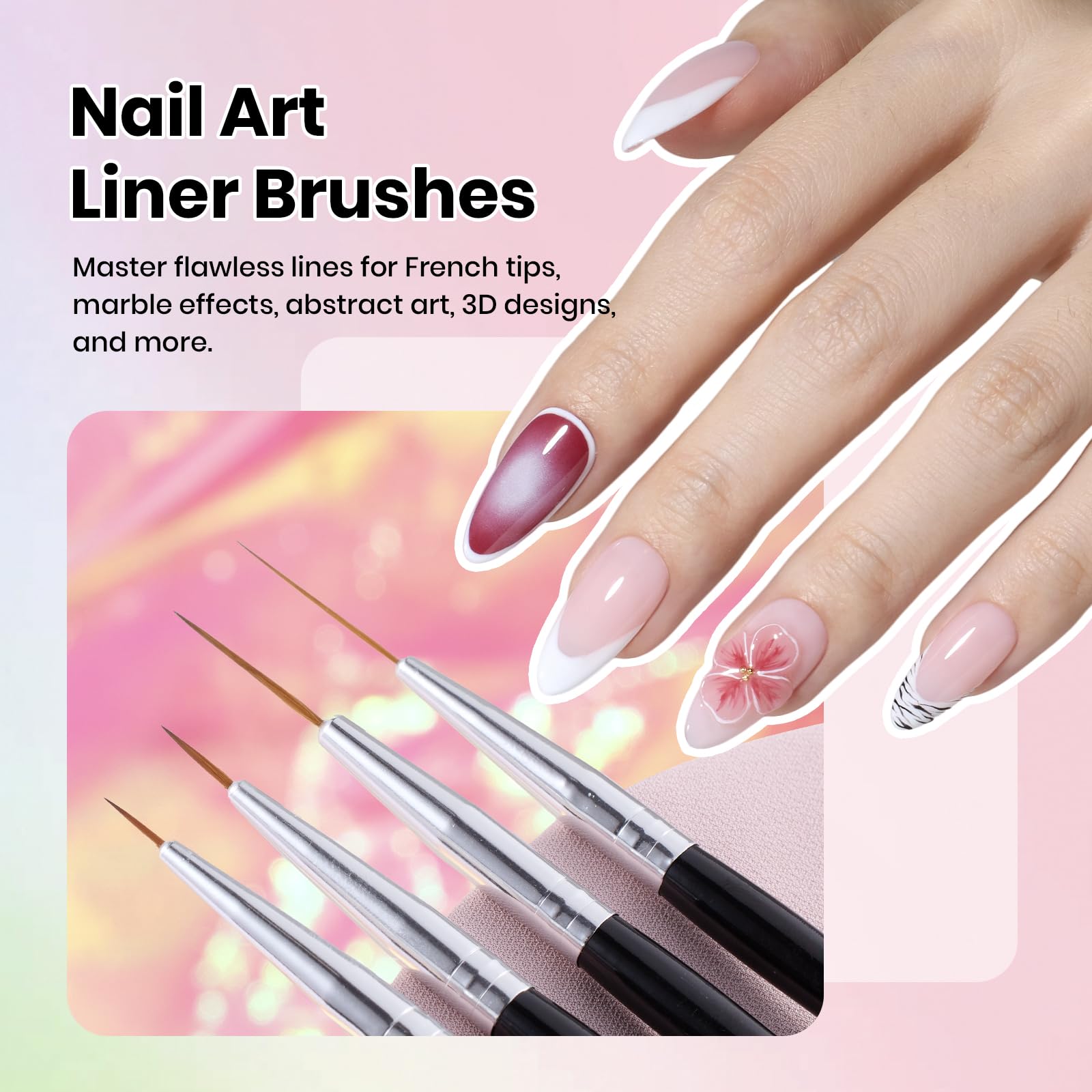 Beetles nail brush holder keeps brushes organized and ready