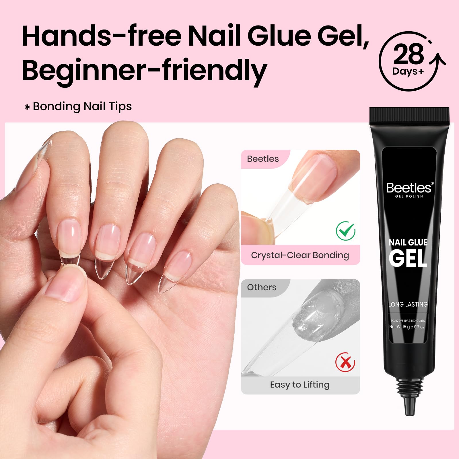 Beetles nail clipper and file for precise shaping