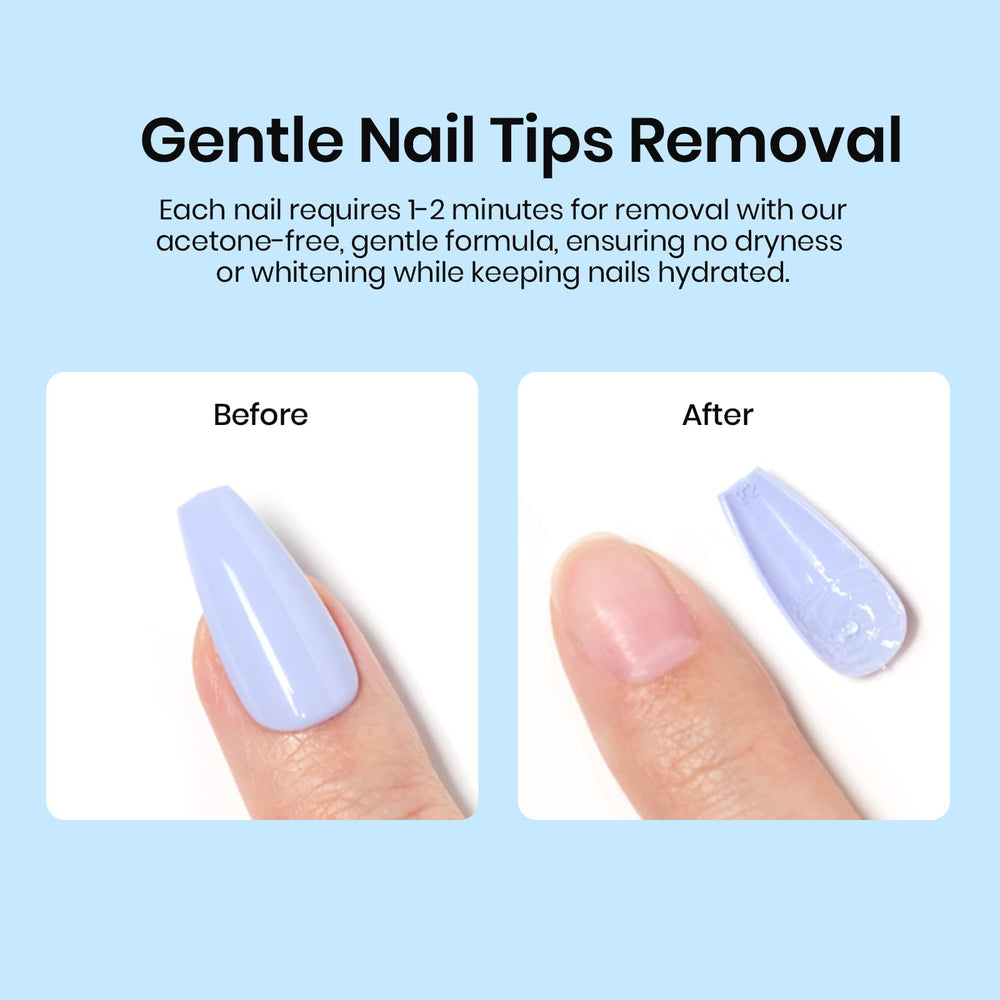 Beetles Nail Glue Remover diseño compacto para uso doméstico y profesional.