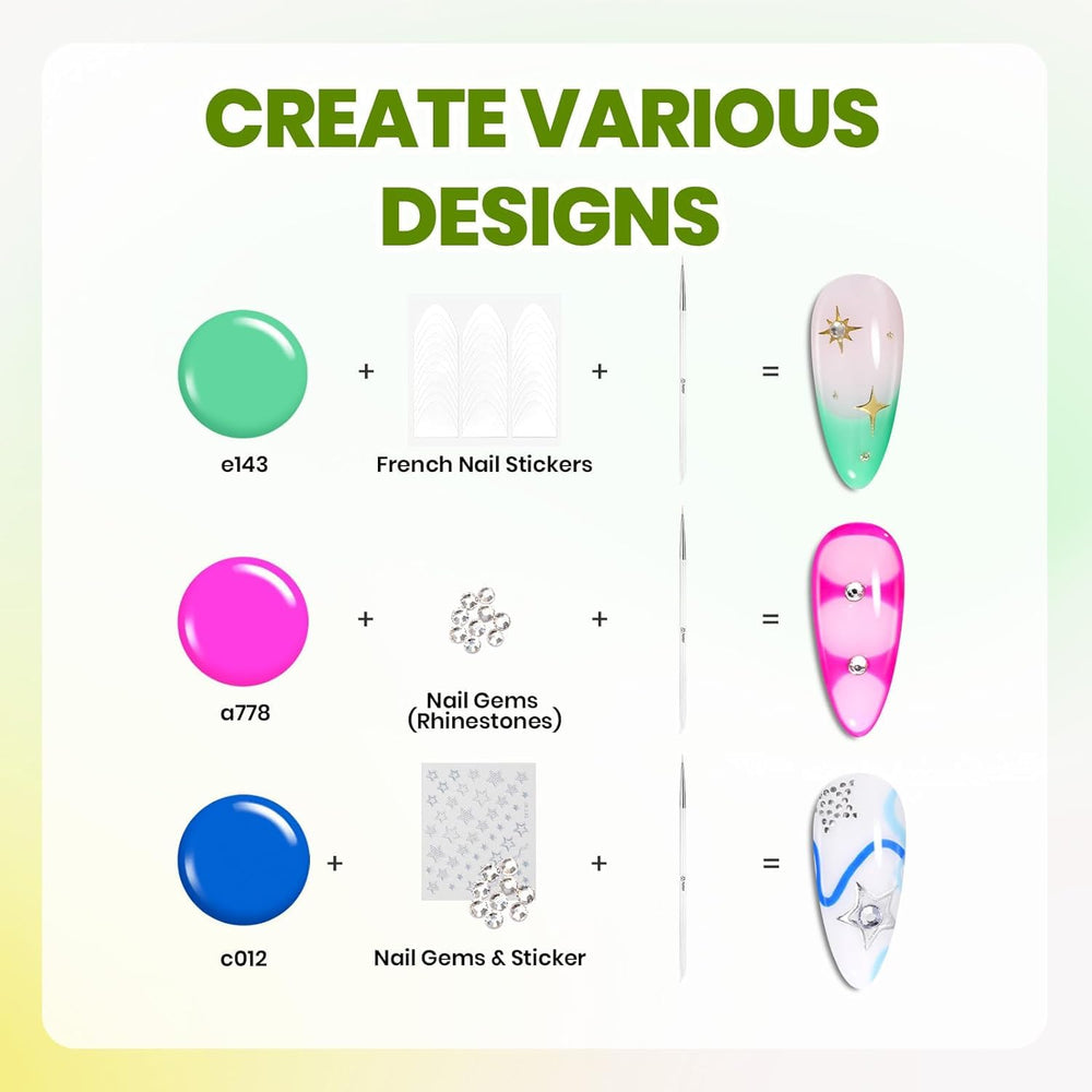 Beetles nail tools and decorations for creative nail art