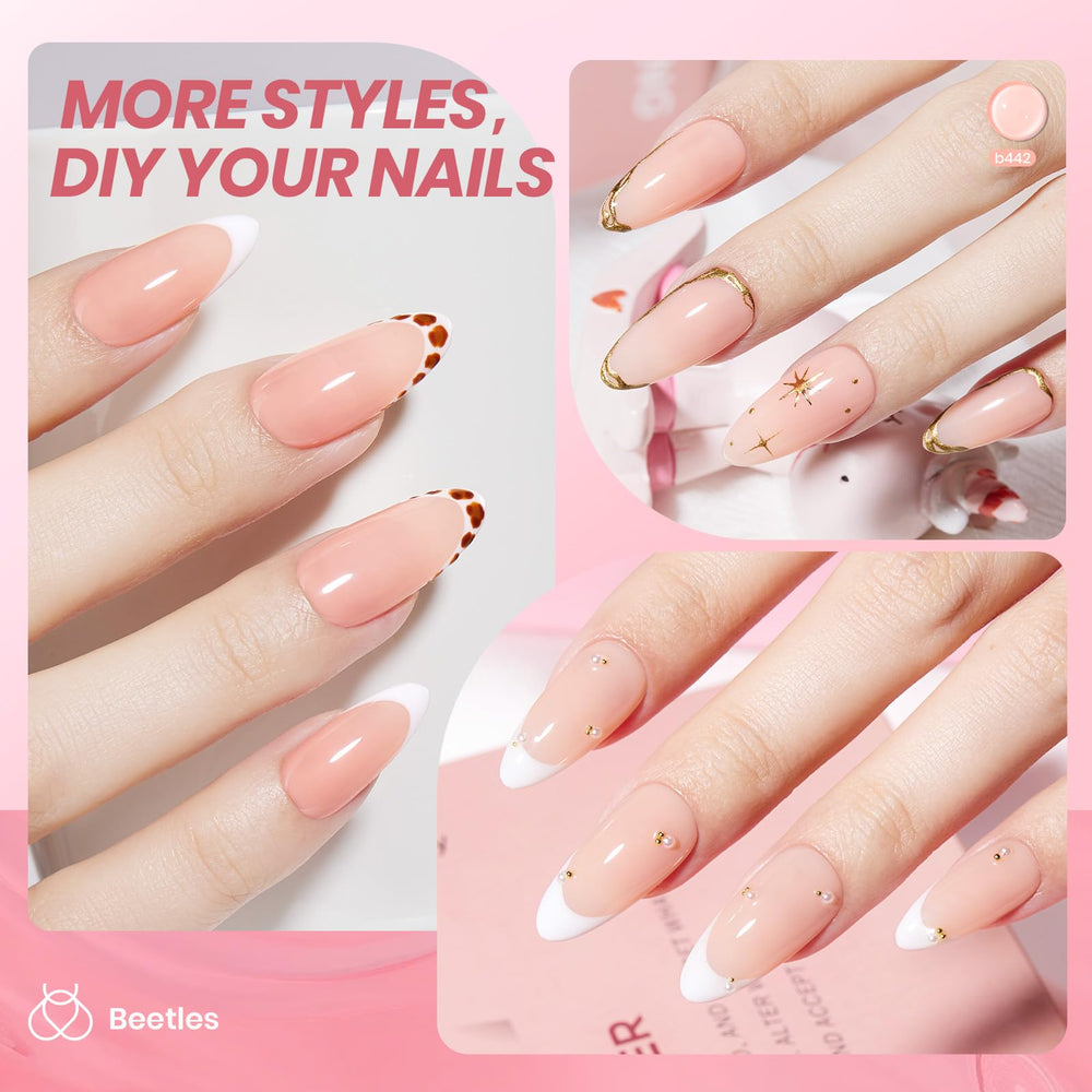 Beetles Nude Gel, certificado libre de crueldad para uñas.