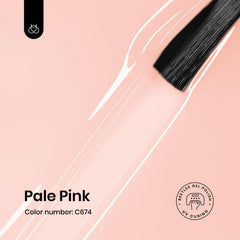Beetles Nude Gel Polish muestra Nude Rosa para look natural