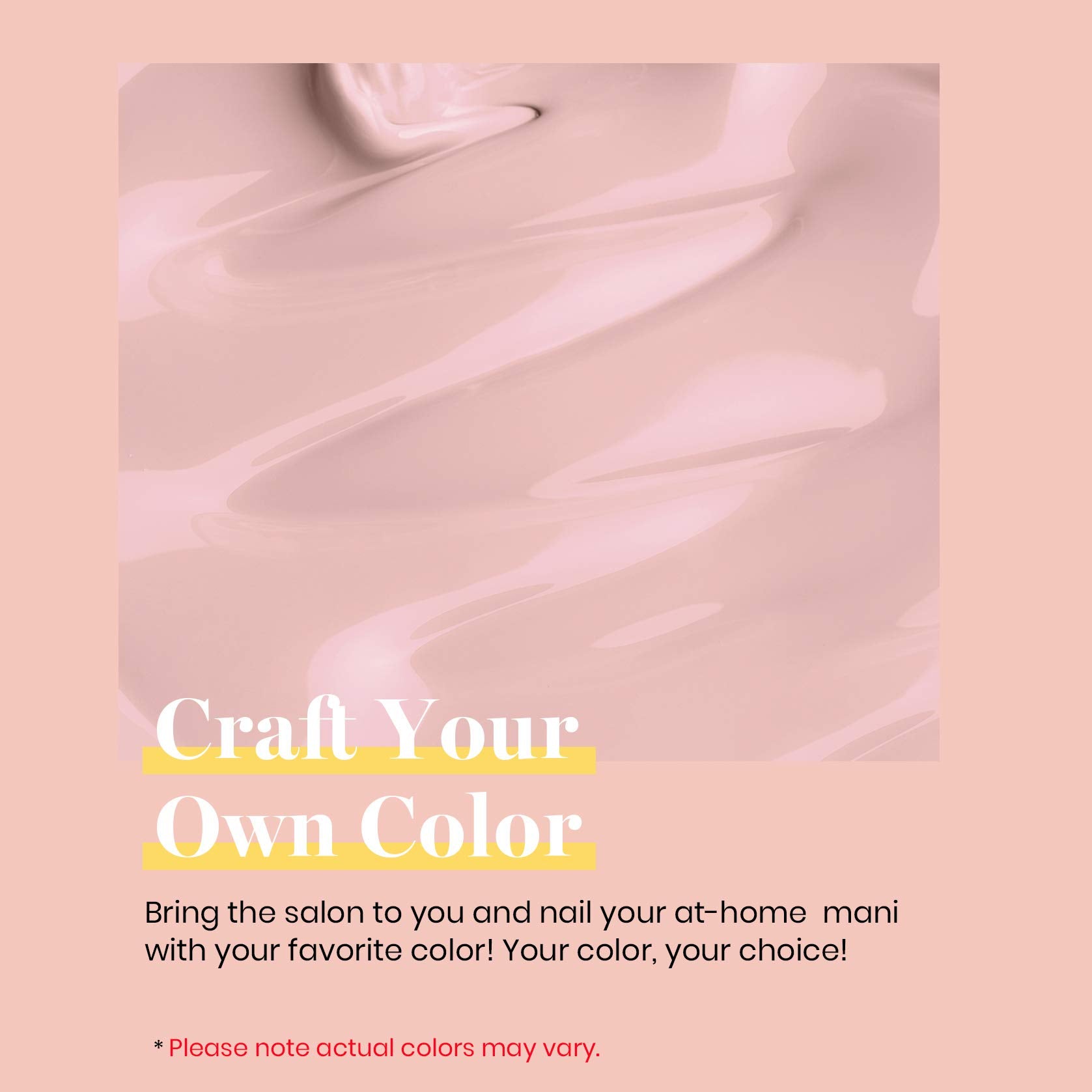 Beetles Nude gel polish home manicure kit for convenient DIY nails.