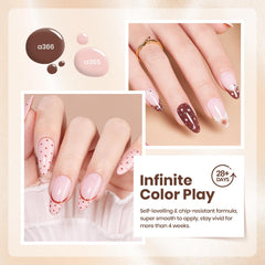 Beetles Nude Gel Polish – tono nude neutro (tonos-piel-nude) para uñas naturales.