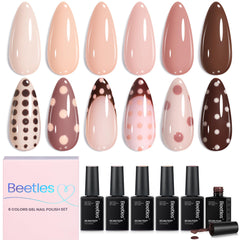 Beetles Nude Gel Polish – tono rosa suave (tonos-piel-rosado) para uñas elegantes.