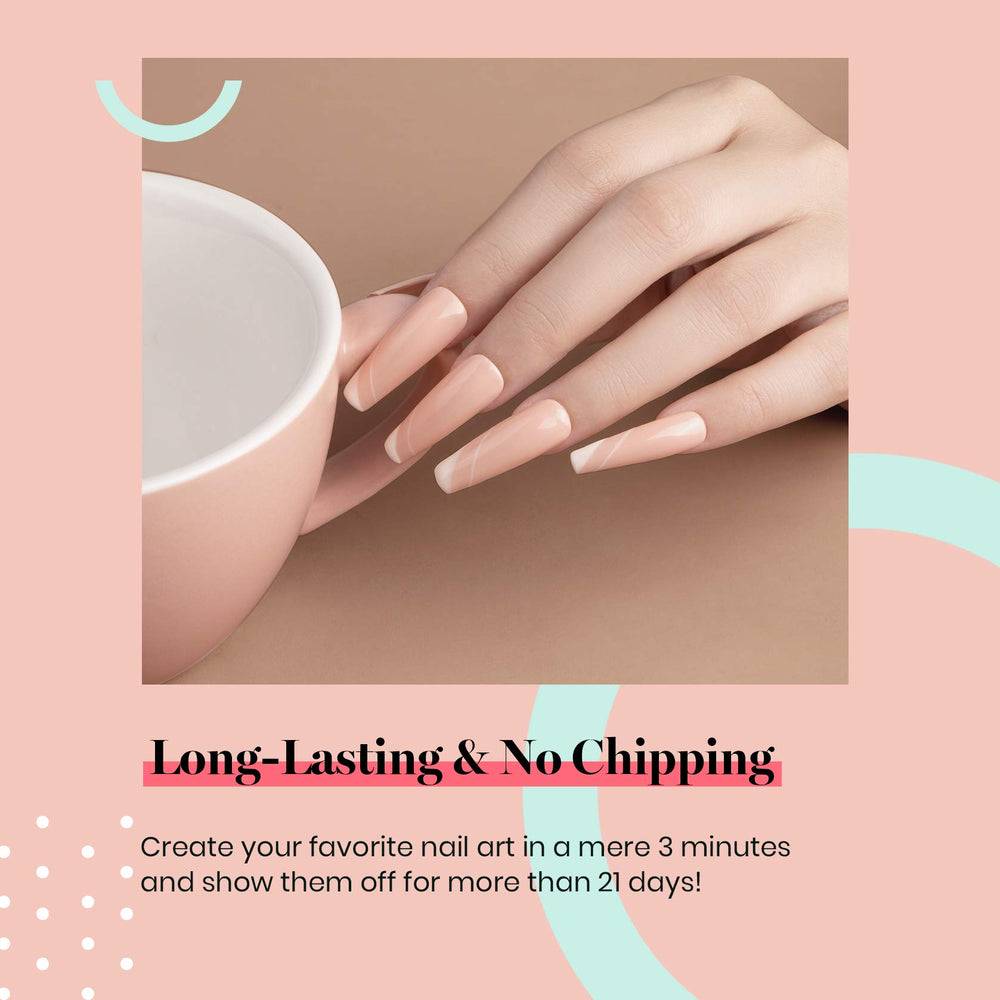 Beetles Nude gel polish swatches in sheer pink, ideal for layering and subtle looks.