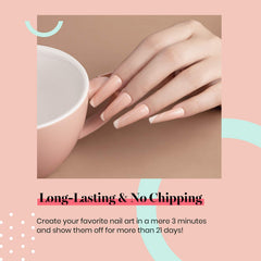 Beetles Nude gel polish swatches in sheer pink, ideal for layering and subtle looks.