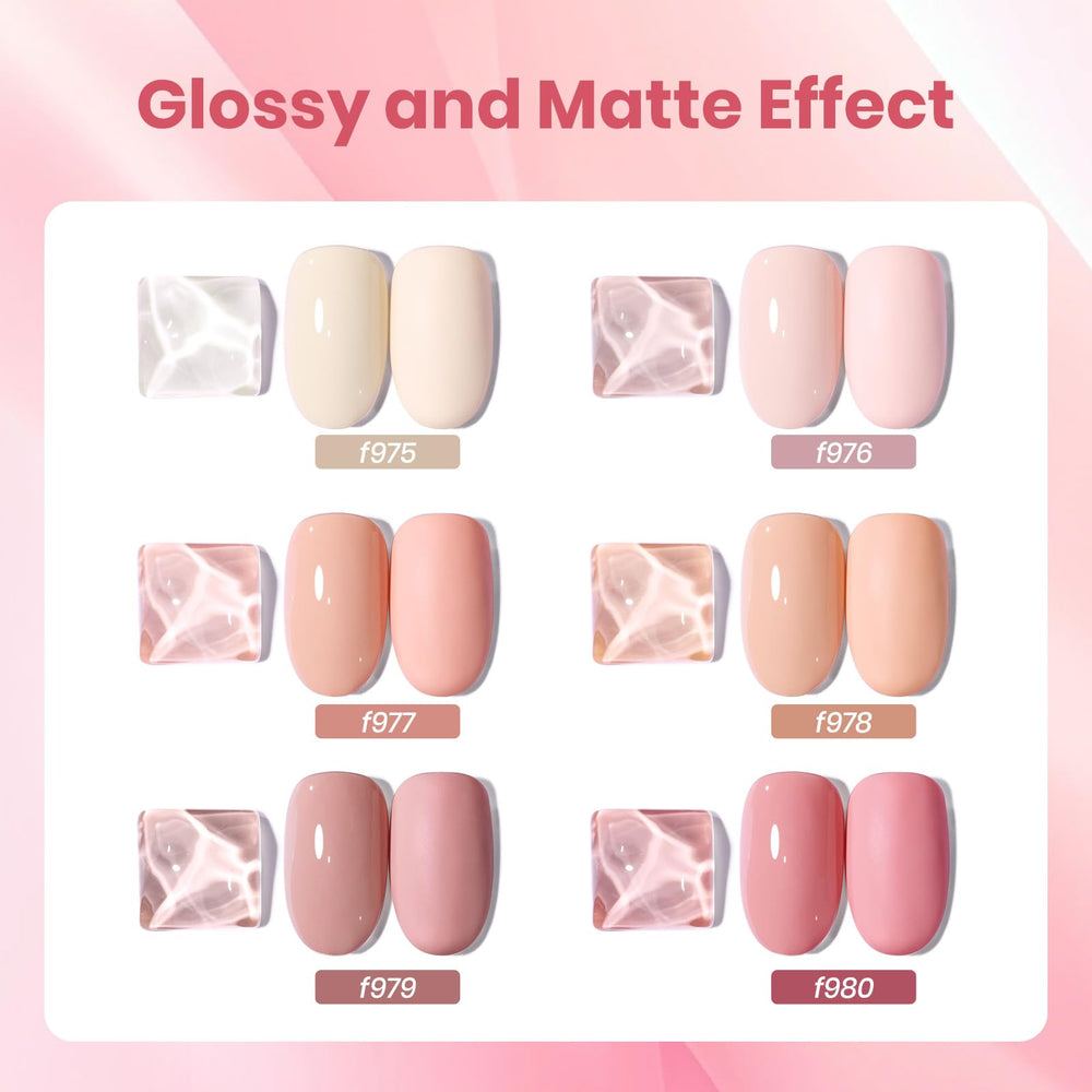 Beetles Nude Pink bottle close-up showing salon-grade formula for smooth coverage
