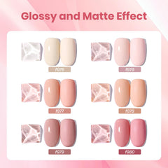 Beetles Nude Pink bottle close-up showing salon-grade formula for smooth coverage