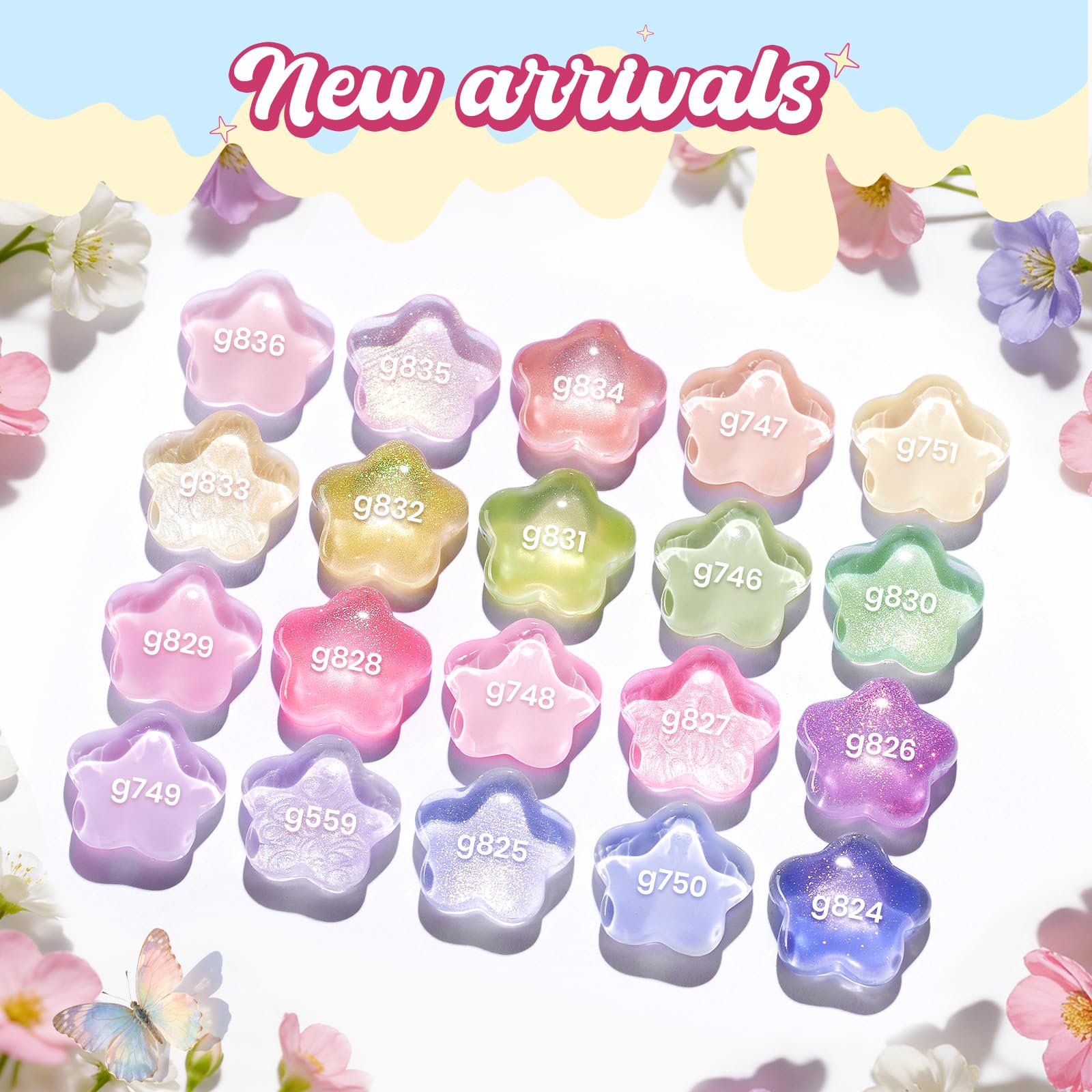Beetles creamy pastel shades for soft daily wear