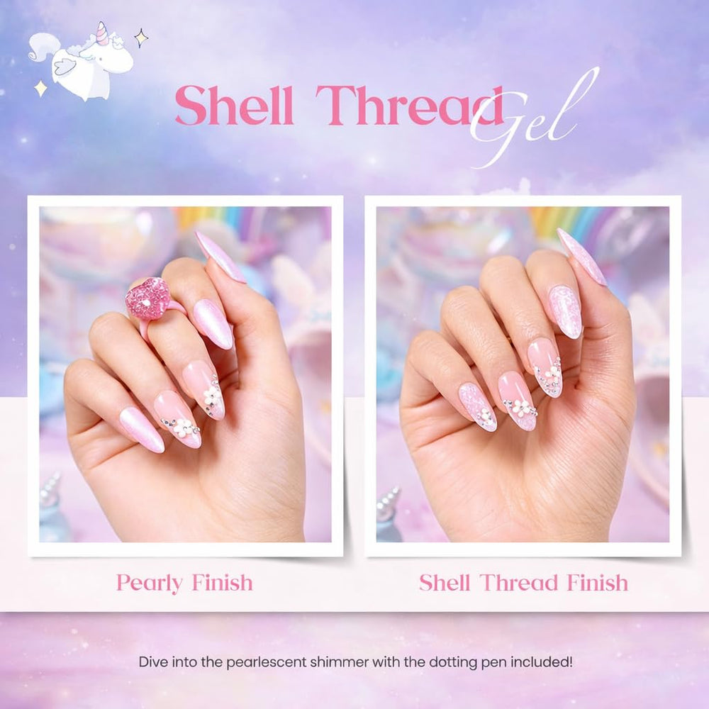 Beetles pearl blue shimmer captures a luminous finish for subtle glamour.