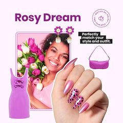 Beetles Pearl Pink Rosy Dream swirl highlights pearlescent shimmer and color depth.