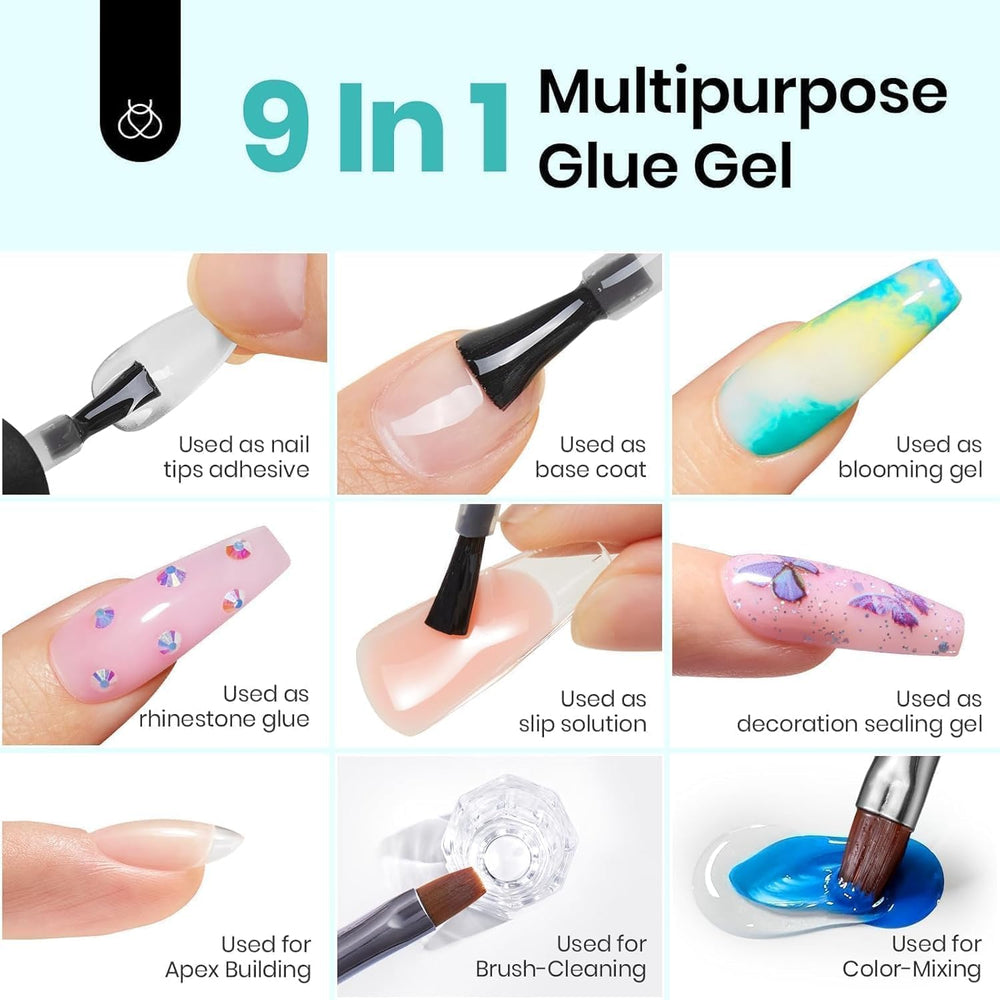 Beetles pegamento para uñas: adhesivo fiable para fijar extensiones.