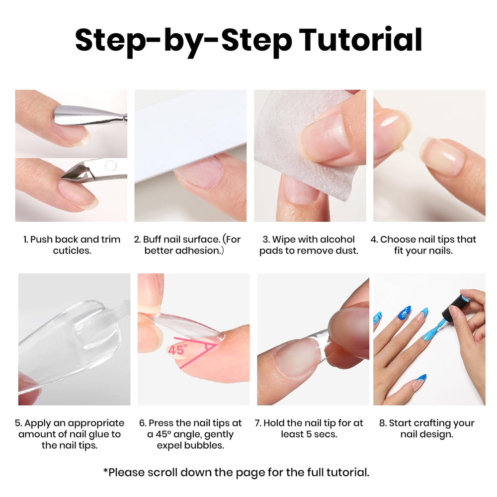Beetles pegamento uñas, aplicación fácil para manicura en casa.