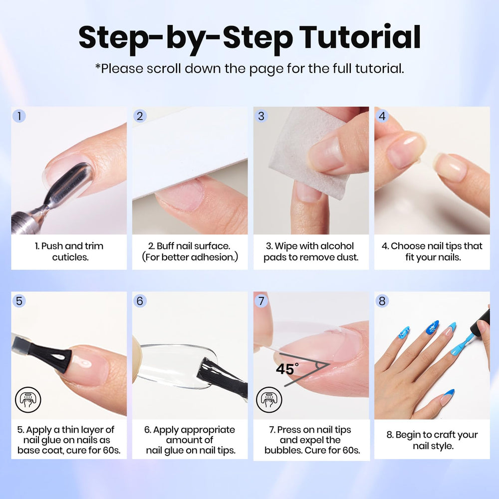 Beetles pegamento uñas duradero 28 días para tips y extensiones de gel.