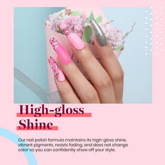 Beetles Pink Gel Polish gift pack highlighting stylish present for her