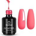 Beetles Pink Gel Polish – Strawberry Cocktail 15ml | Light Pink Soak-Off UV Gel Nail Polish