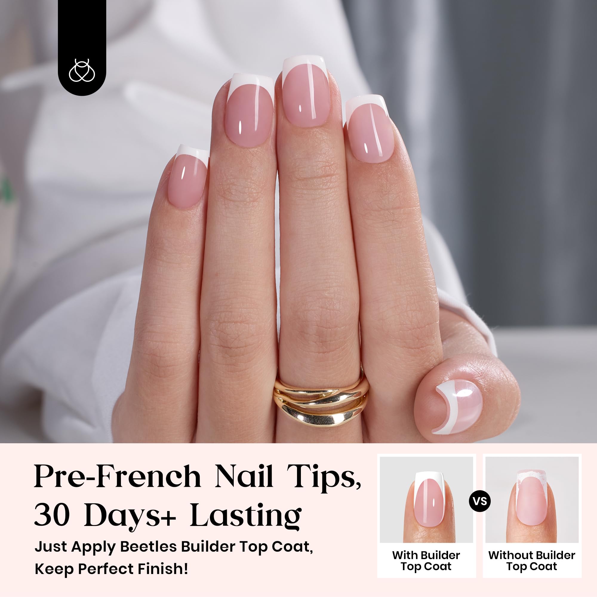 Beetles Quick Dry Glue provides fast, secure adhesion for press on nails.