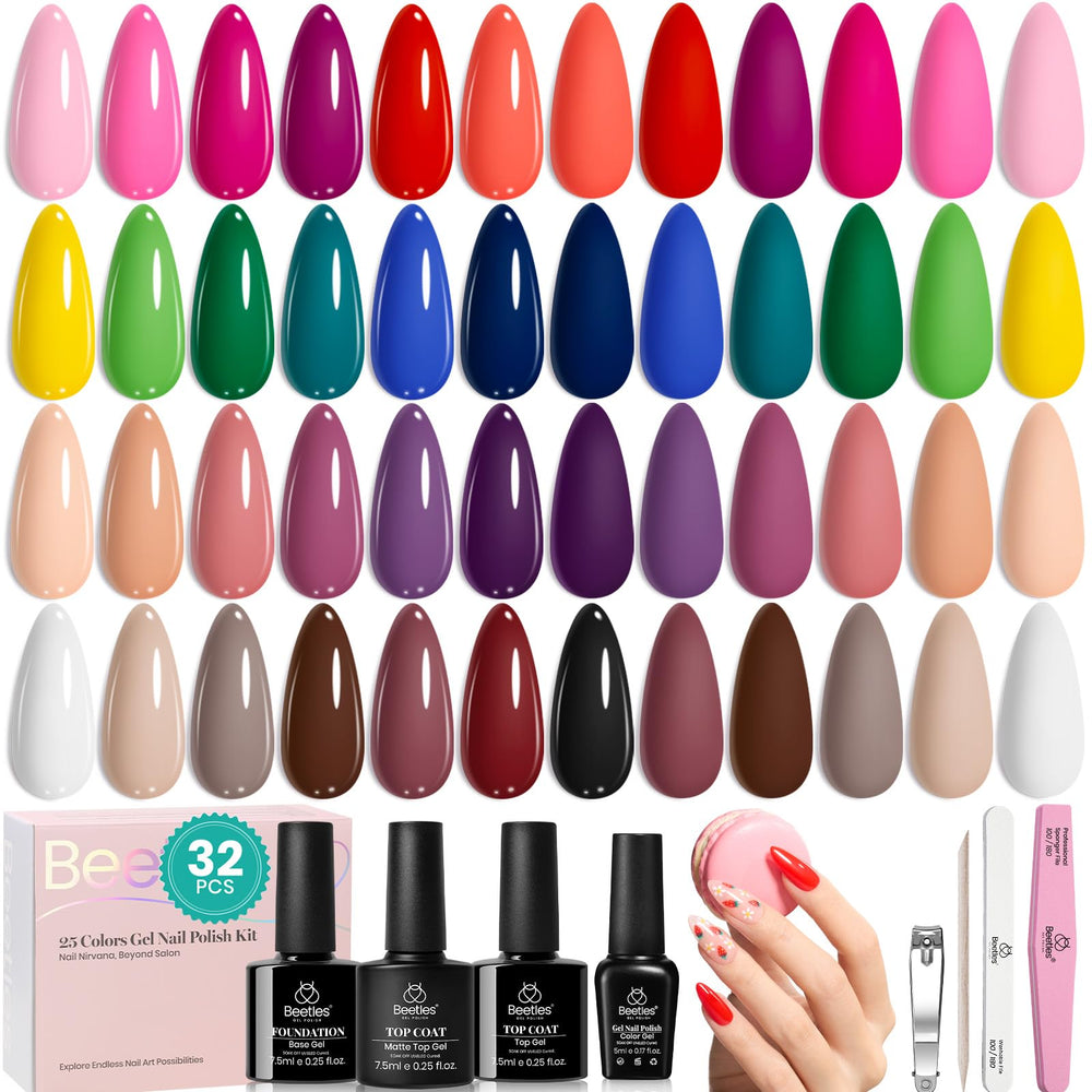Beetles gel de uñas Primavera: amplia paleta de 25 colores para estilos vibrantes