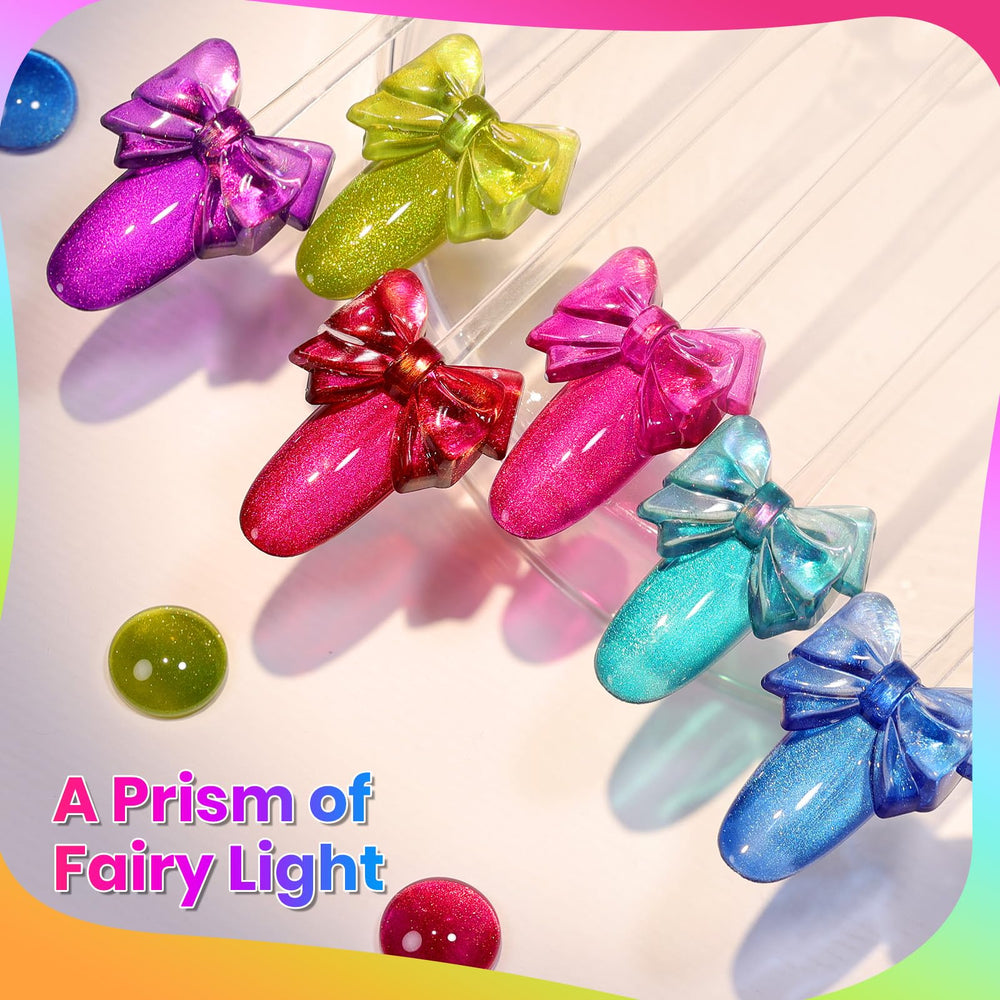 Beetles Fairy Prism Ojo de Gato Purpura, mezcla de color y magnetismo
