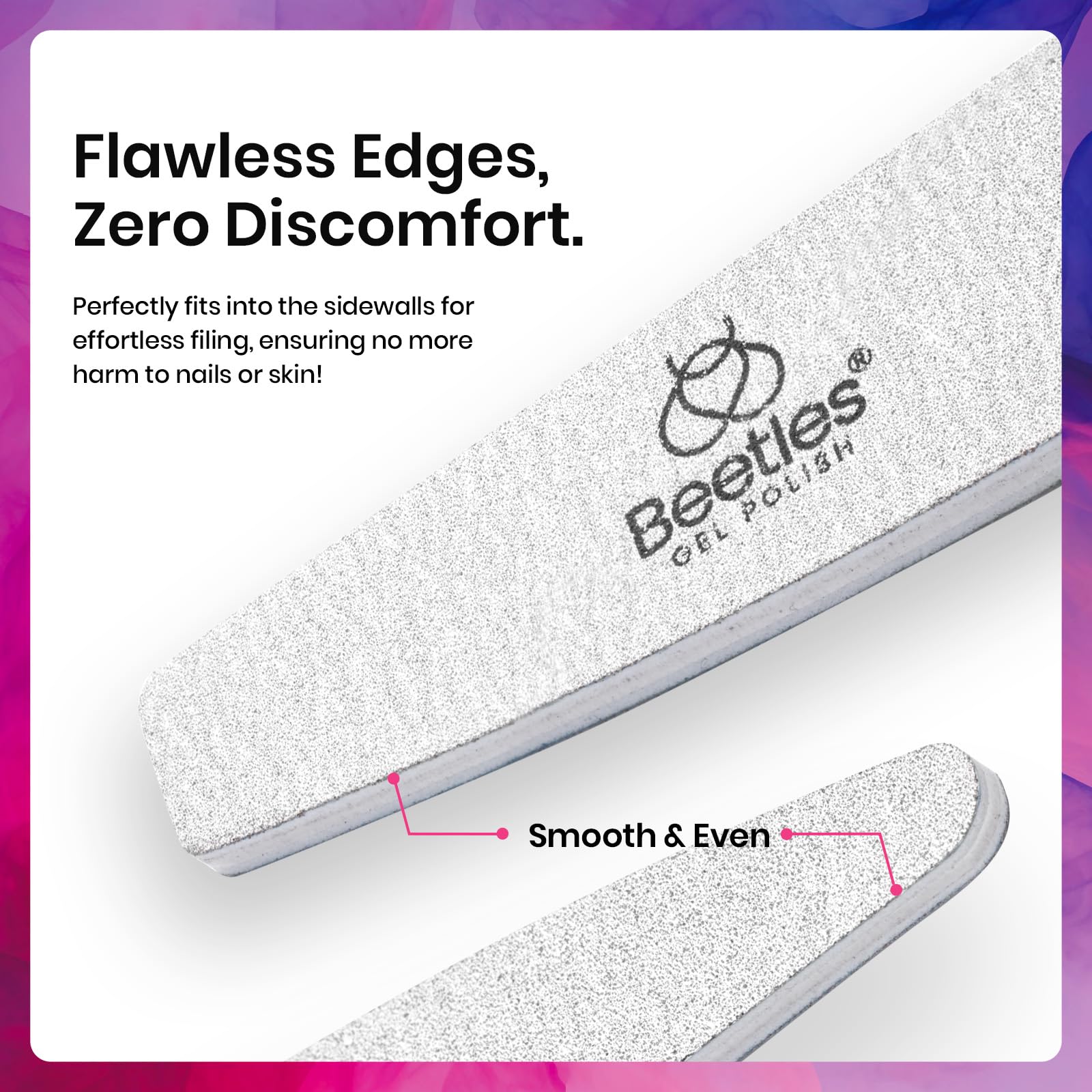 Beetles Pro easy-clean, washable buffers for repeated use