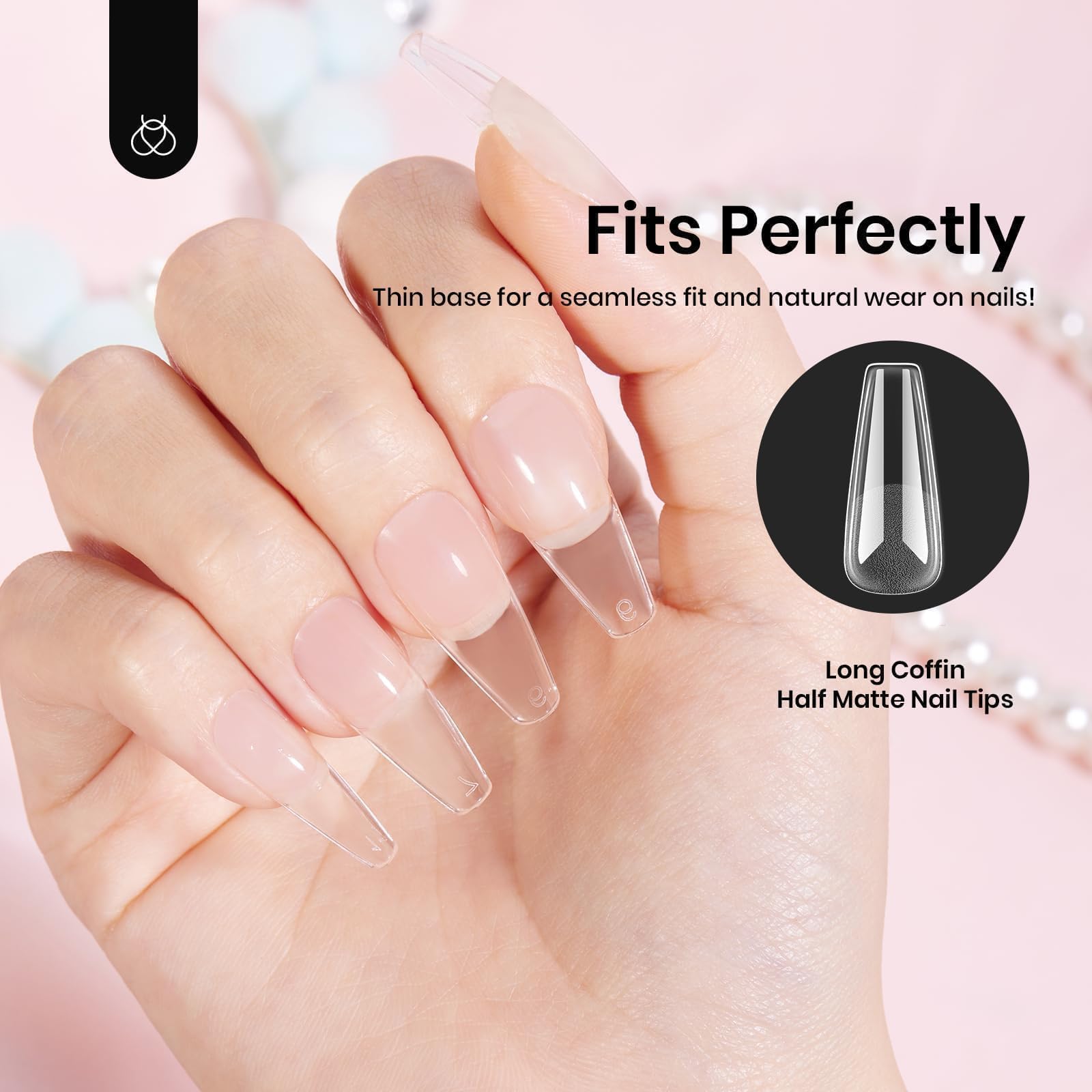 Beetles puntas us gel set 288 piezas para adherencia