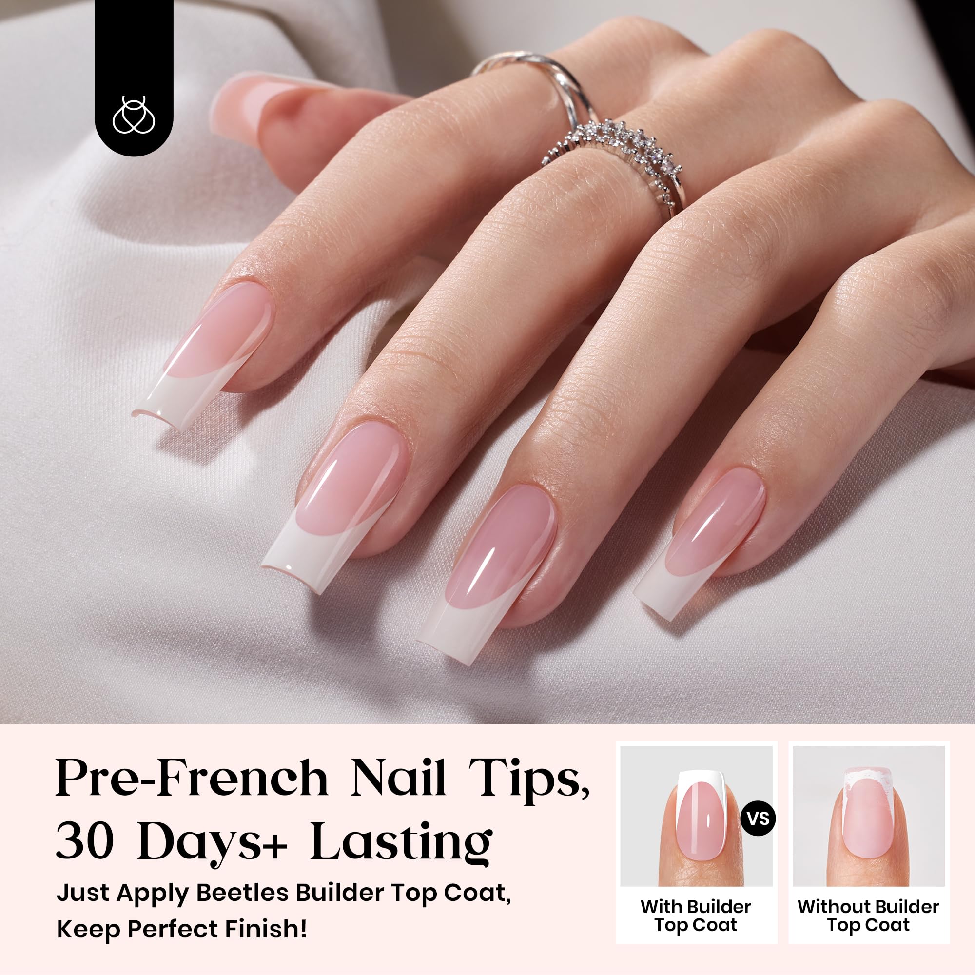 Beetles quick-dry glue enables fast, secure nail application