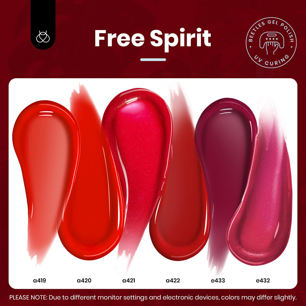 Beetles gel polish bottle with brush demonstrates smooth application.