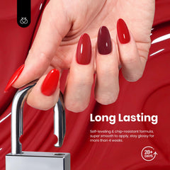 Beetles gel polish set on display for easy at-home nail art.