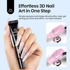 Beetles rhinestone glue provides smooth, translucent hold for gem accents