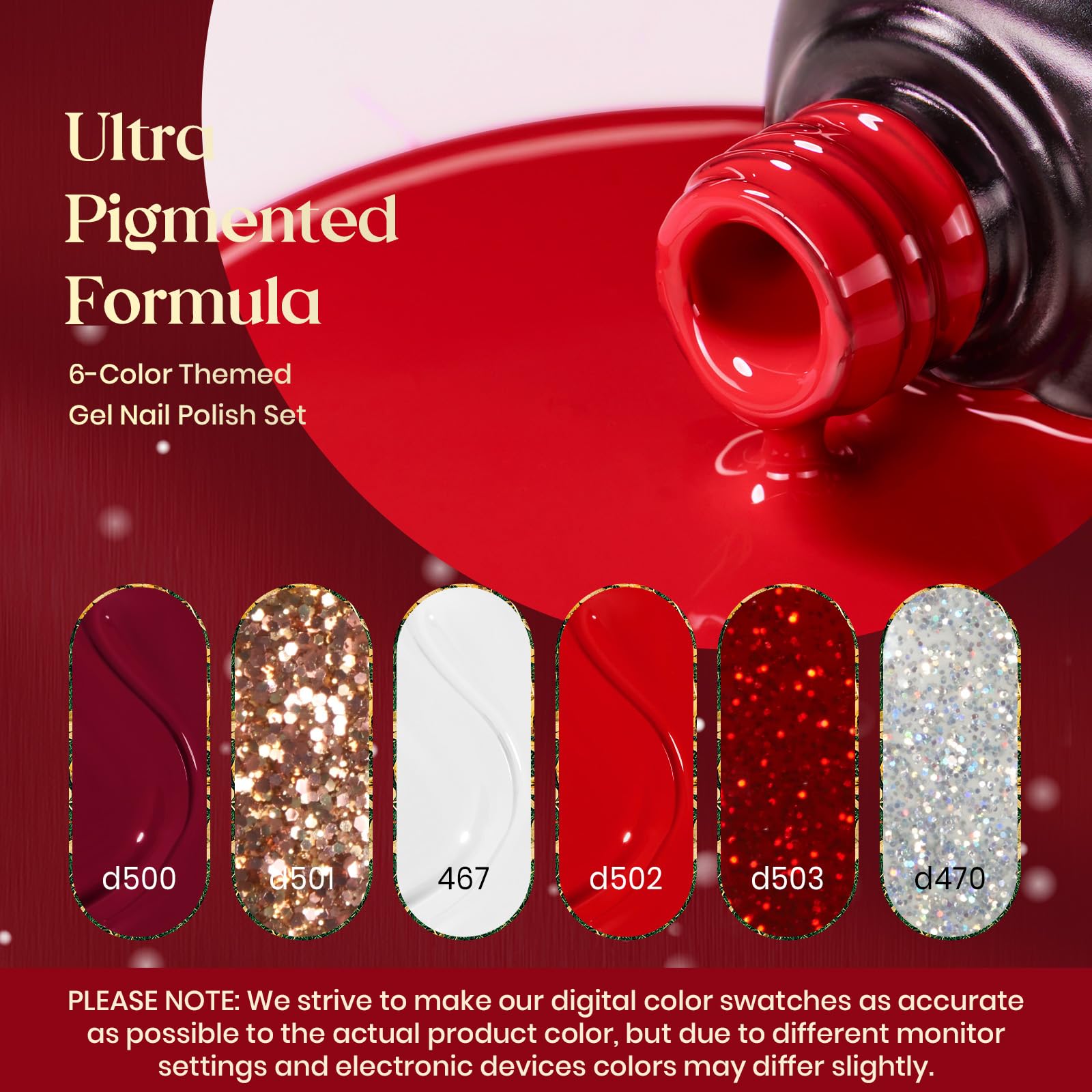 Beetles Rose Gold Silver polish adds luxe metallic accents.