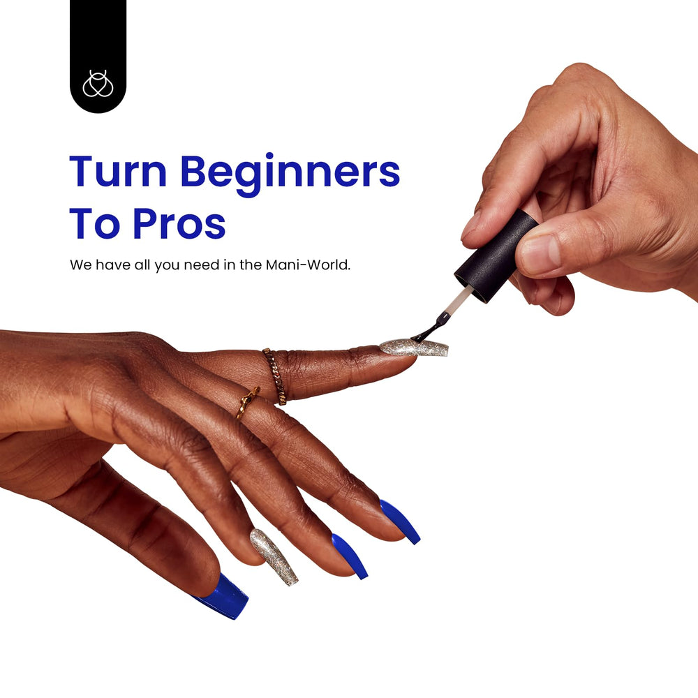 Beetles Sapphire Love nail design ideas for spring and gifts