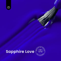 Beetles Sapphire Love royal blue nails for a chic salon-ready manicure