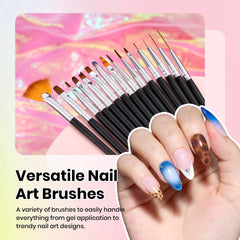 Beetles sculpting brushes shape 3D-style patterns with control