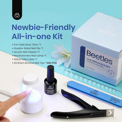 Beetles seven-point-five-ml nail glue gel for strong adhesion