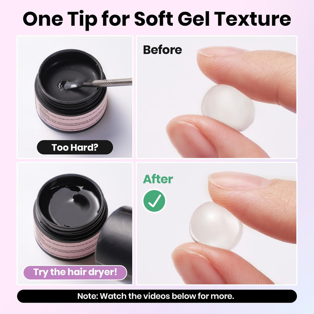 Beetles Solid Builder Gel white color for clean, crisp nail shapes and smooth finishes.