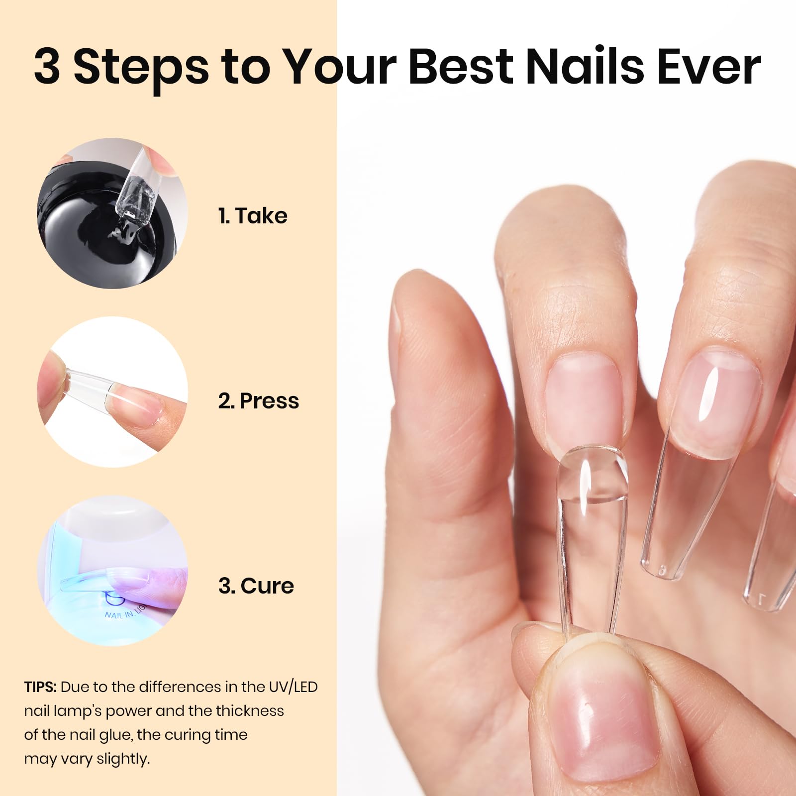 Beetles Solid Nail Glue Gel beginner-friendly-use improves control.