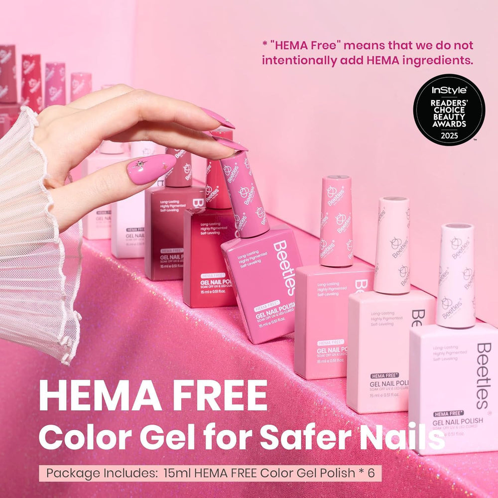 Beetles Romantic Blush collection 02 highlights a rosy shade for versatile nail looks