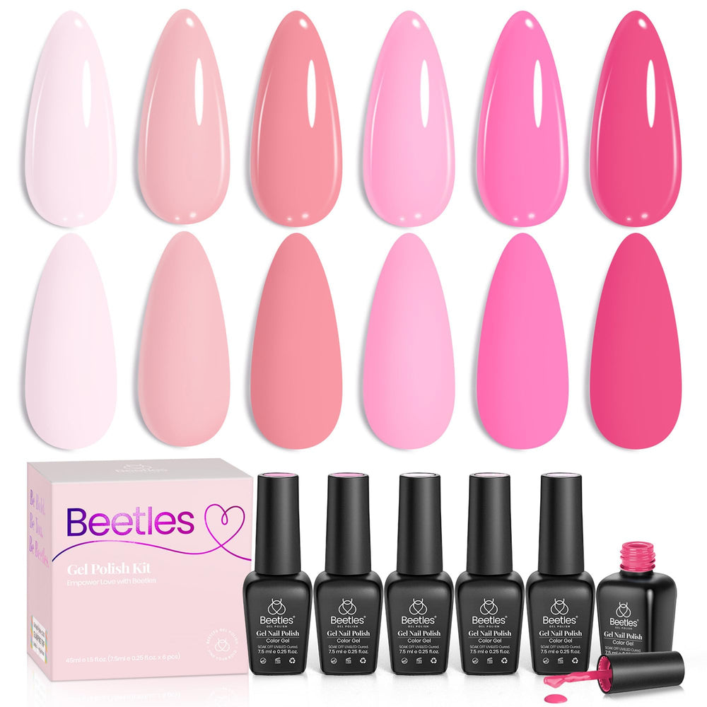 Beetles Gel Polish Fácil de Aplicar y Quitar para uñas.