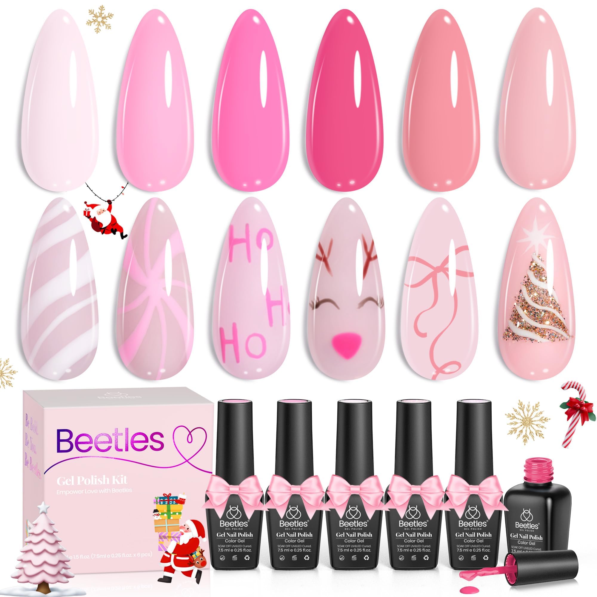 Beetles Gel Polish Regalo de Primavera en Caja para regalar