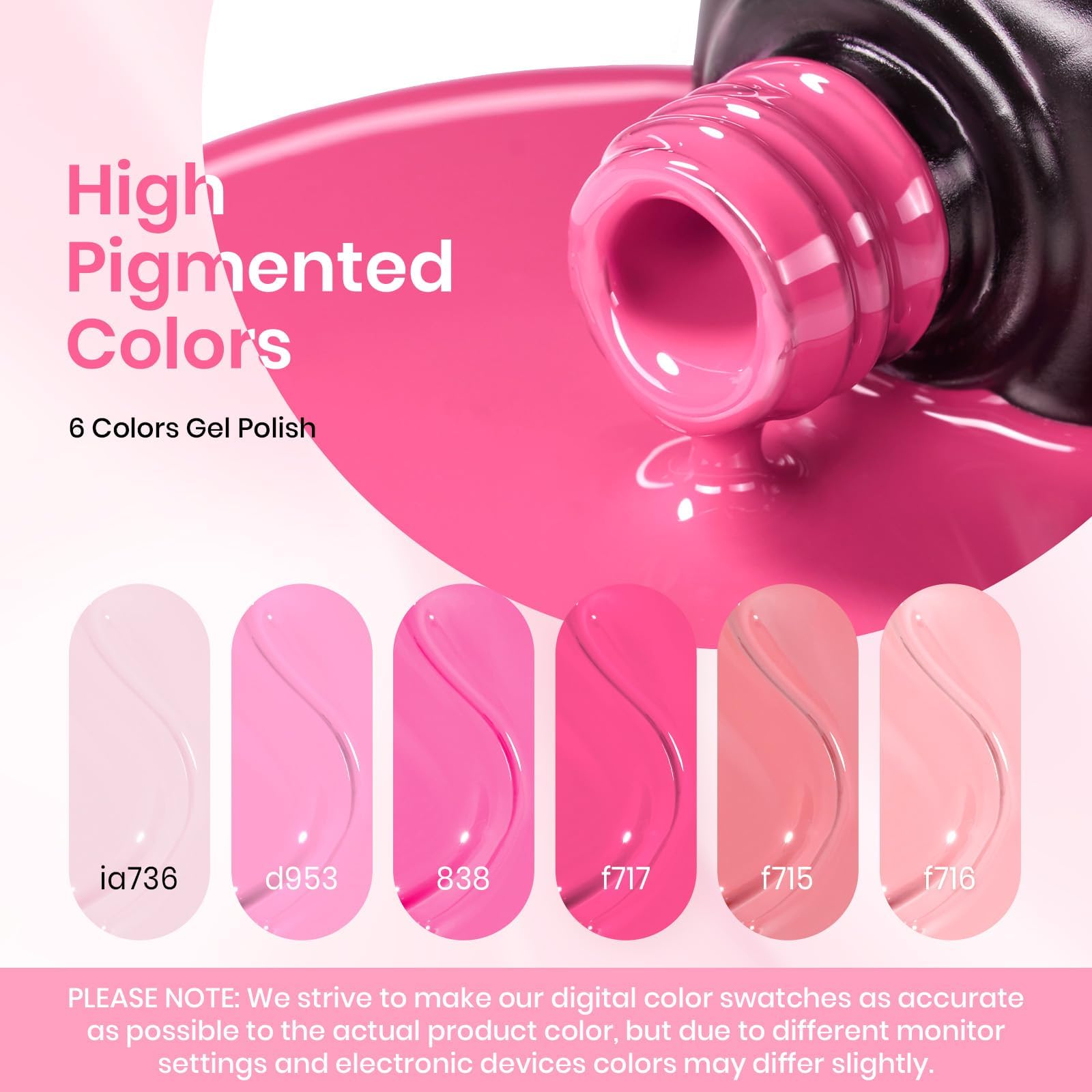 Beetles Gel Polish Colección Rosas Suaves para manicure suave y duradera.