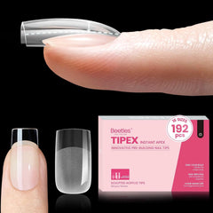 Beetles Tipex con ápice integrado, puntas cortas y cuadradas para tallas 00–14