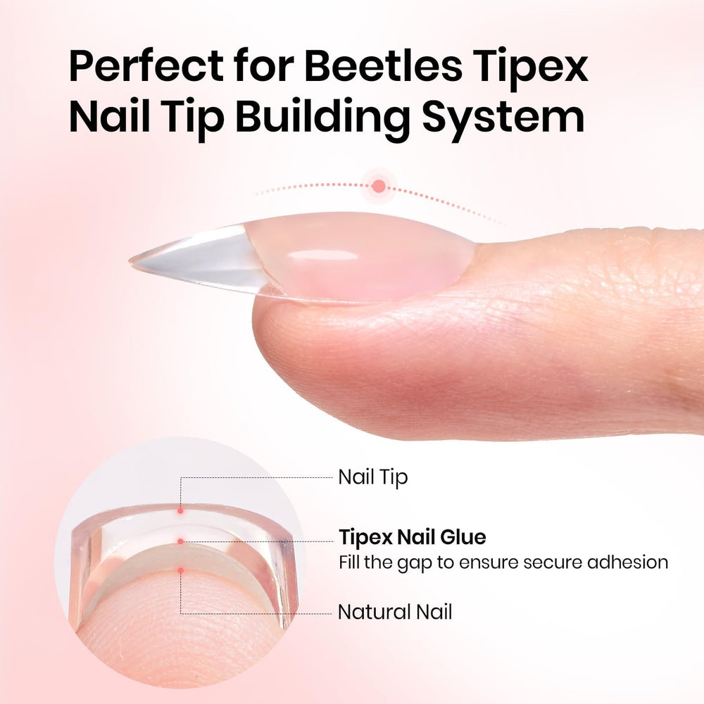 Beetles Tipex: boquilla de precisión para control suave durante la aplicación.