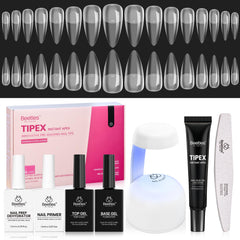 Beetles Tipex Instant Apex Nail Tips Kit for at-home extensions.