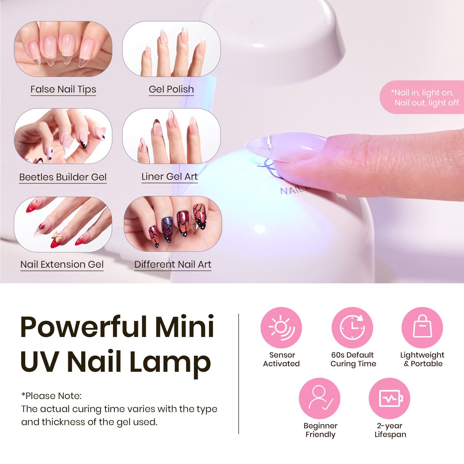 Beetles Tipex Lima de uñas: prepara superficies para mejor adhesión.